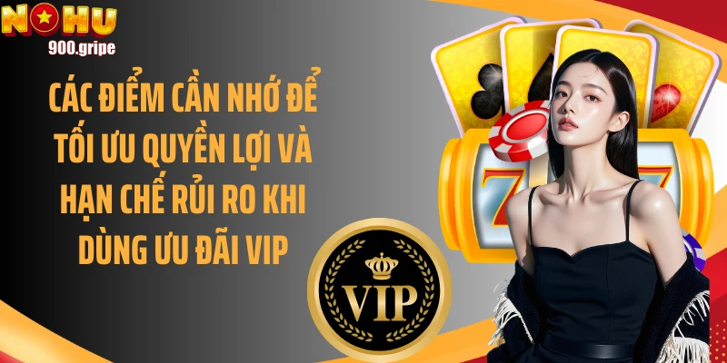 Các điểm cần nhớ để tối ưu quyền lợi và hạn chế rủi ro khi dùng ưu đãi VIP