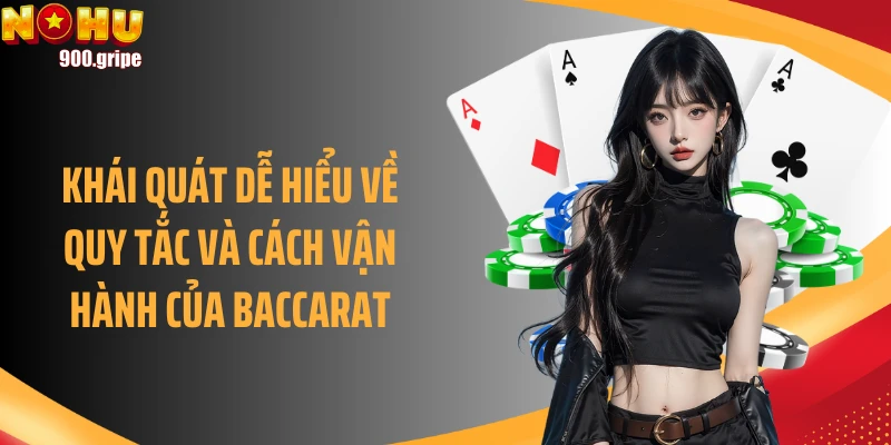 Khái quát dễ hiểu về quy tắc và cách vận hành của baccarat